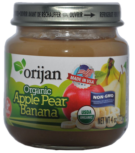 澳美森有機(jī)蘋果梨香蕉泥