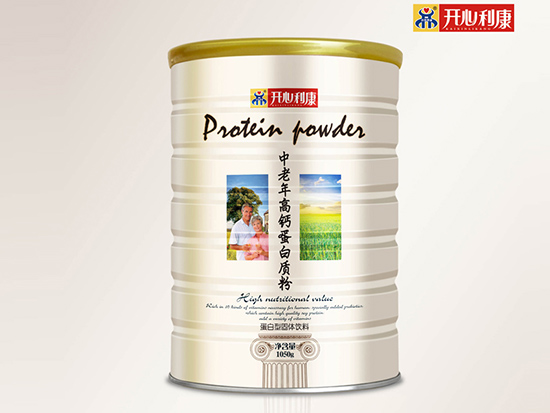 開心利康中老年高鈣蛋白質粉1050g