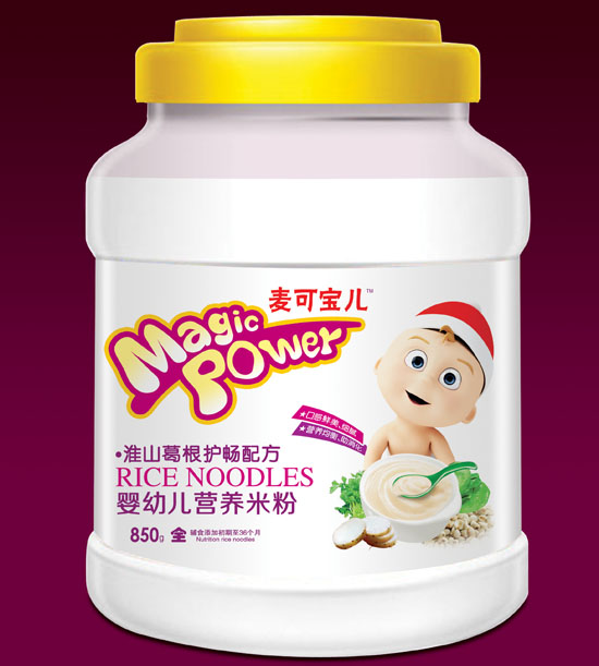 麥可寶兒淮山葛根護暢嬰幼兒營養米粉