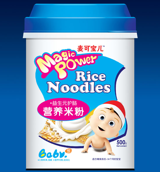 麥可寶兒益生元護(hù)腸營(yíng)養(yǎng)配方米粉