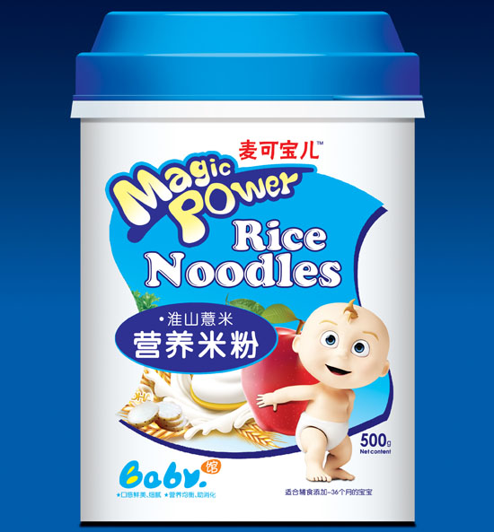 麥可寶兒淮山薏米營養配方米粉