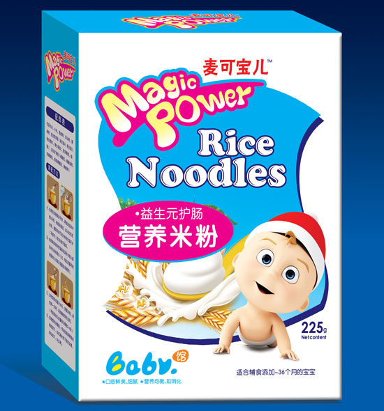 麥可寶兒益生元護(hù)腸營養(yǎng)配方米粉盒裝