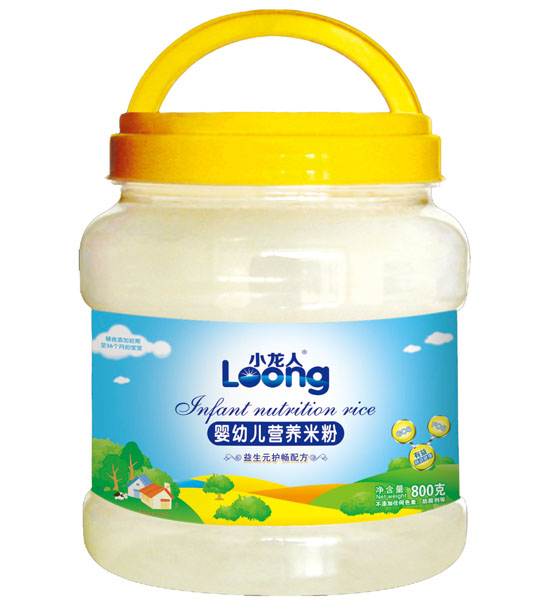 小龍人益生元護暢配方嬰幼兒營養米粉800g