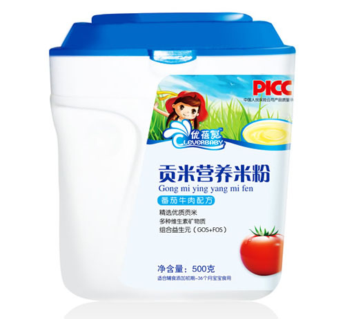 優蓓聰番茄牛肉配方貢米營養米粉