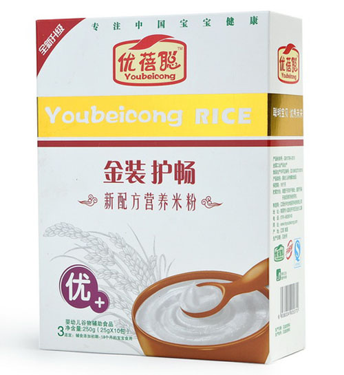 優蓓聰金裝護暢營養米粉(優+)