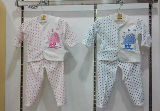 圣嬰島兒童內衣套裝開檔