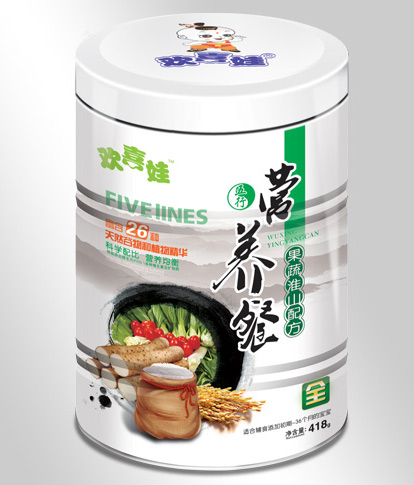 歡喜娃果蔬淮山配方營養餐