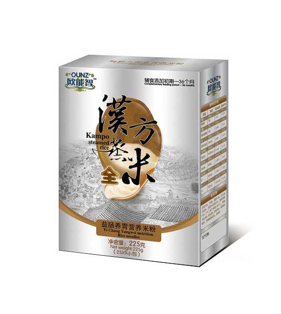 歐能智盒裝全段漢方蒸米益腸養胃營養米粉