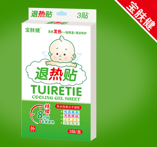 寶膚健退熱貼3貼裝