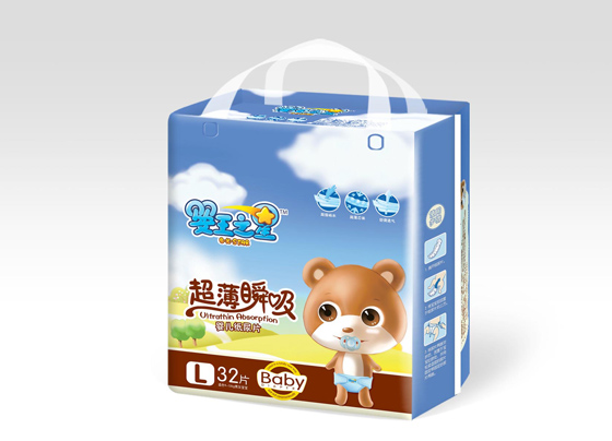 嬰王之星超薄瞬吸紙尿片L