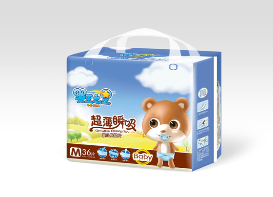 嬰王之星超薄瞬吸紙尿片M