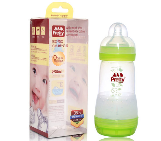 prettybabyPP奶瓶綠色