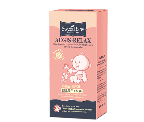 適櫻寶鼠尾草嬰兒夏日護膚乳-盒