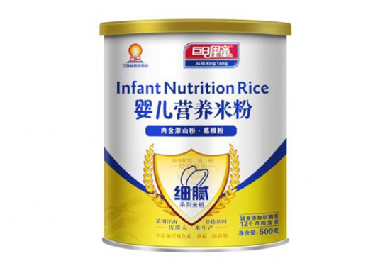 巨日星童細膩型淮山粉+葛根粉嬰兒營養米粉(聽裝)