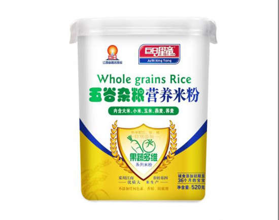 巨日星童果蔬多維型五谷雜糧粉營養米粉