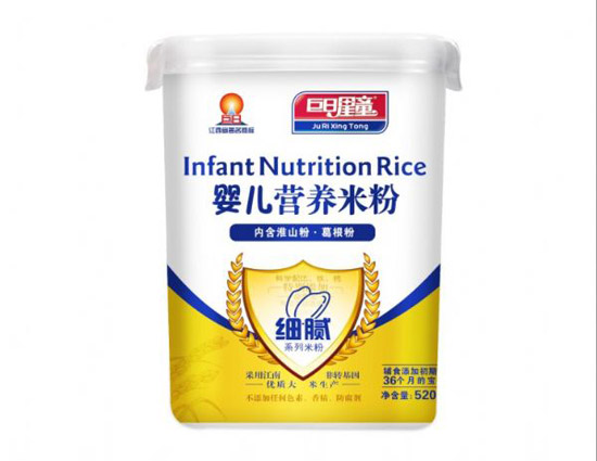 巨日星童細膩型淮山粉+葛根粉嬰兒營養米粉