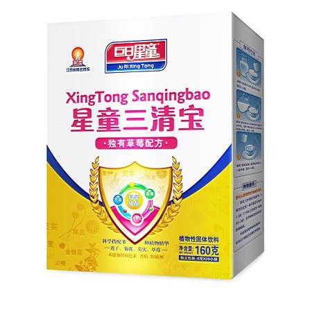 巨日星童三清寶草莓配方營養米粉