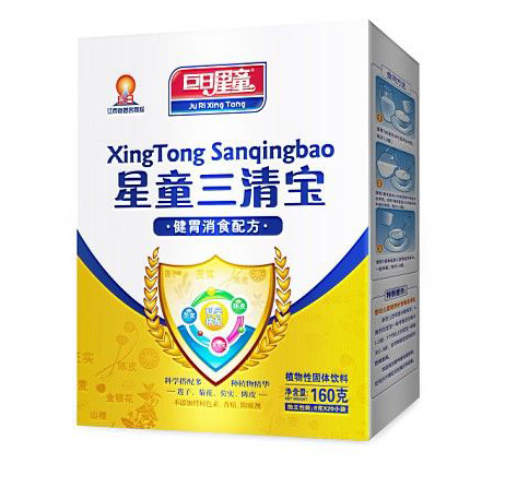 巨日星童三清寶健胃消食配方營養米粉盒裝
