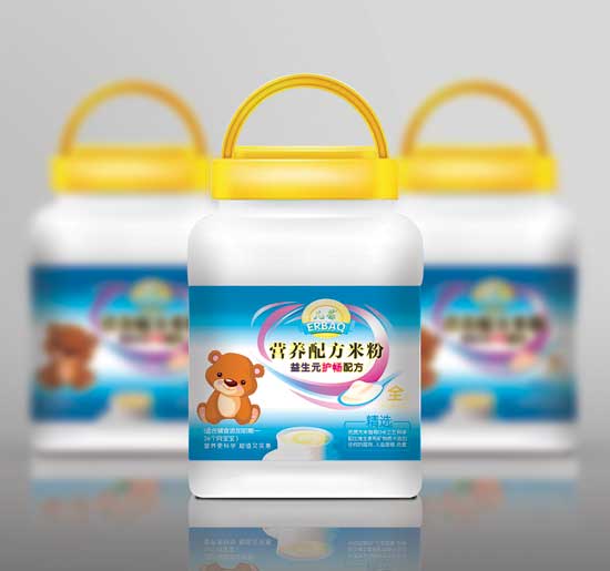 兒葆益生元護暢800克營養配方米粉