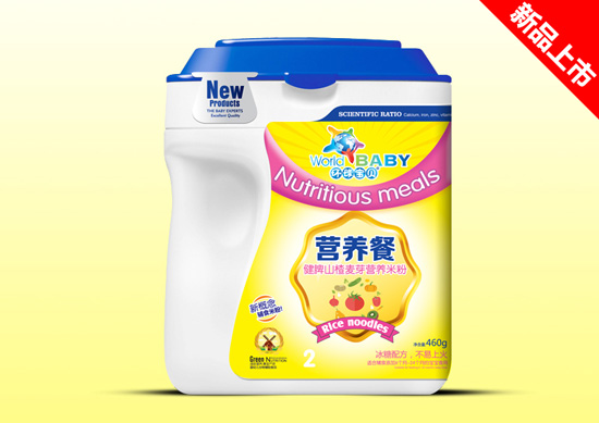 環球寶貝健脾山楂麥芽營養餐桶裝