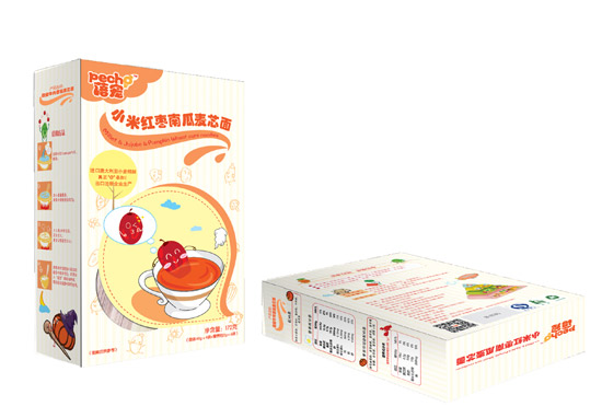 蓓寵小米紅棗南瓜麥芯面