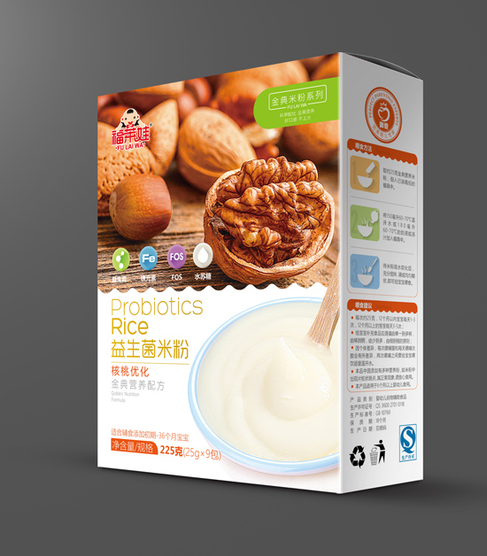 福萊娃核桃優化益生菌米粉