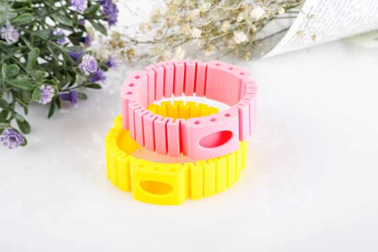 風語飛碟黃色+粉紅色正面防蚊圈