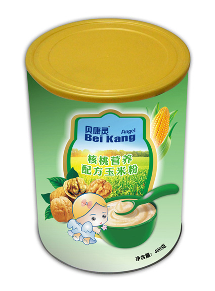 貝康靈核桃營(yíng)養(yǎng)配方玉米粉(聽裝)