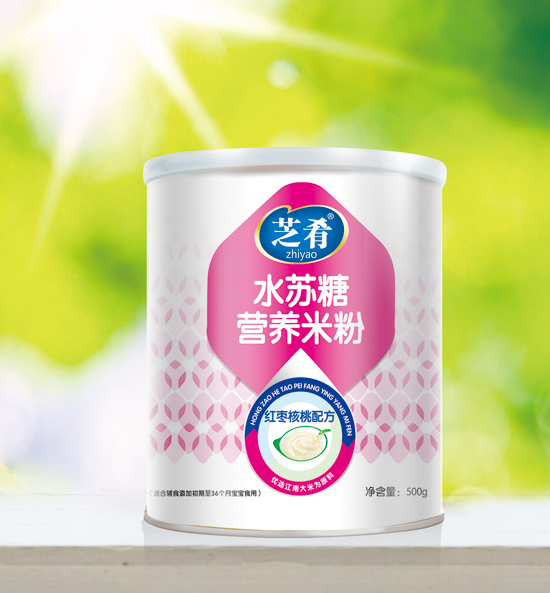 芝肴水蘇糖營養米粉(紅棗核桃配方)