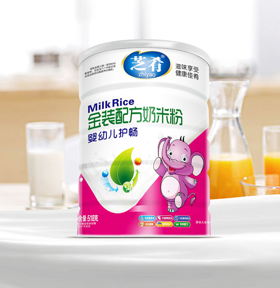 芝肴金裝奶米粉(嬰幼兒護暢配方)