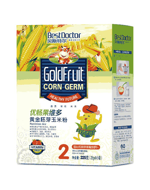 貝斯特爾強化鈣鐵鋅草莓胡蘿卜2段