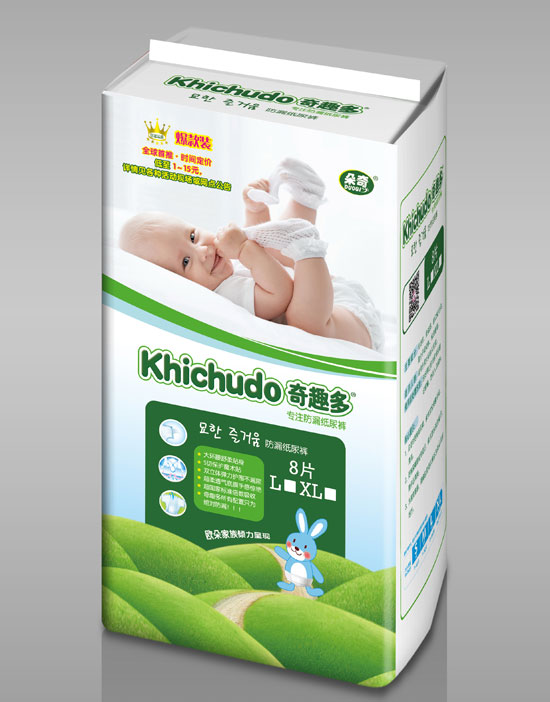 奇趣多爆款裝專注防漏紙尿褲-LXL