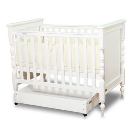 愛斯博兒羅馬頂級安全嬰兒床配抽屜8028