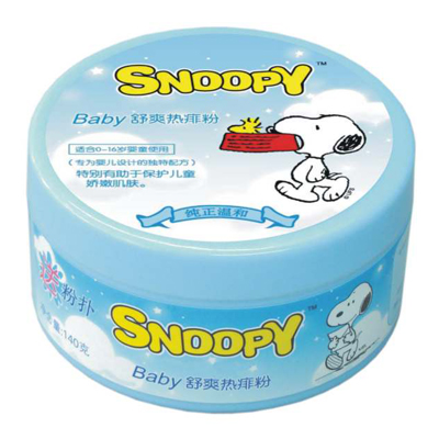 史努比倍護爽身粉