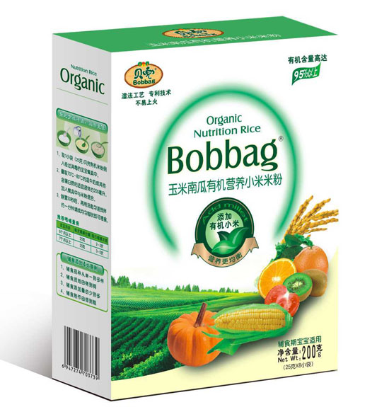 貝兜玉米南瓜有機營養小米米粉