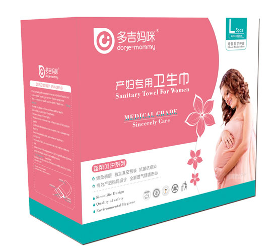 多吉媽咪產婦專用衛生巾L