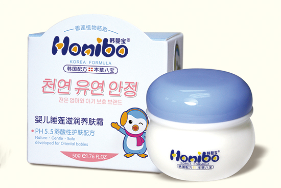韓嬰寶嬰兒睡蓮滋潤養膚霜