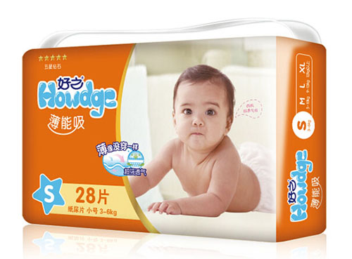 好之薄能吸嬰兒紙尿片S碼28片