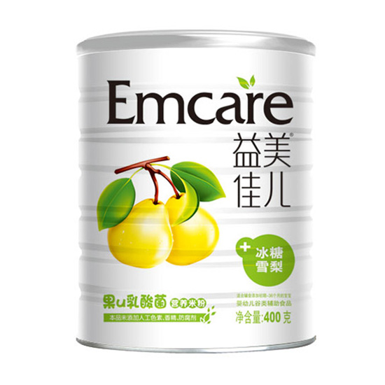 益美佳兒冰糖雪梨果U乳酸菌營養米粉