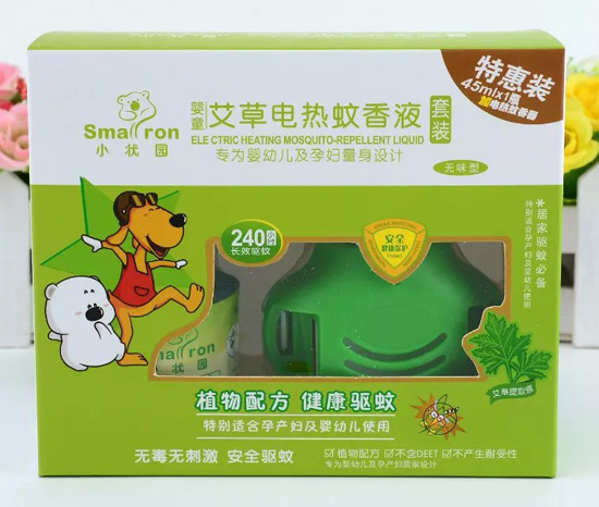 小狀園艾草電熱驅蚊液