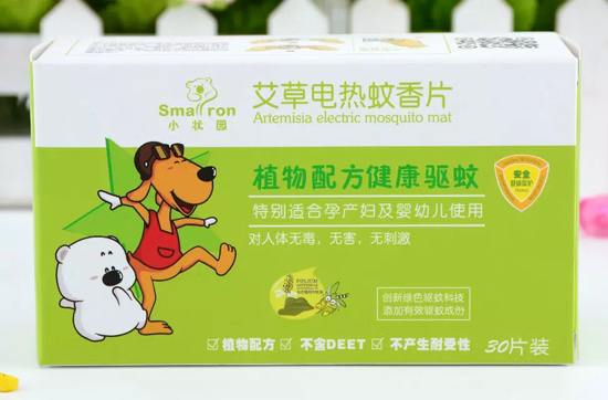 小狀園艾草電熱驅蚊30片