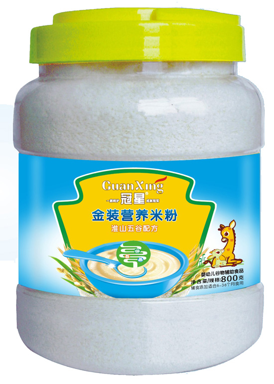 冠星淮山五谷800克營養米粉