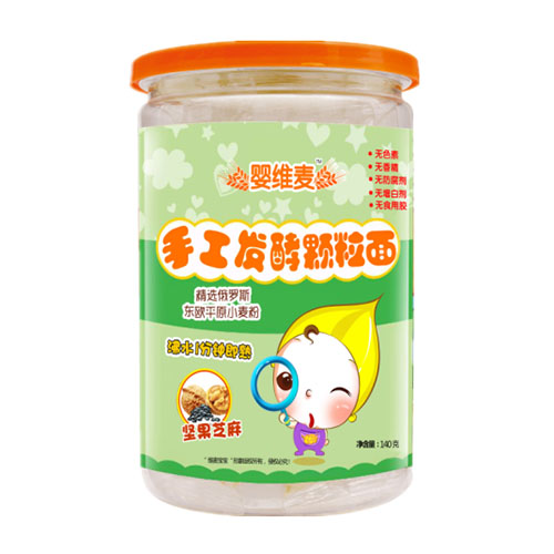 嬰維麥手工發酵顆粒面堅果芝麻