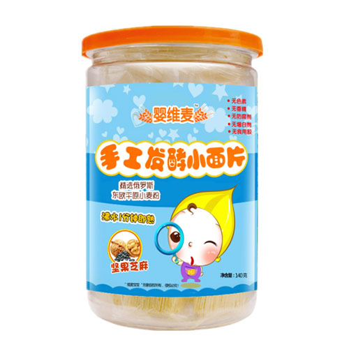 嬰維麥手工發酵小面片堅果芝麻