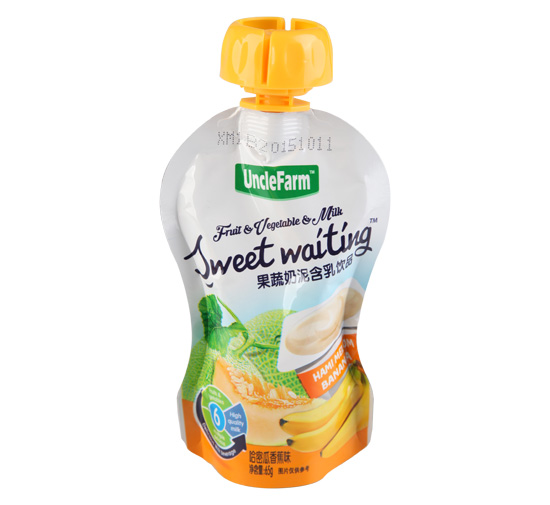 農場大叔哈密瓜香蕉味果泥