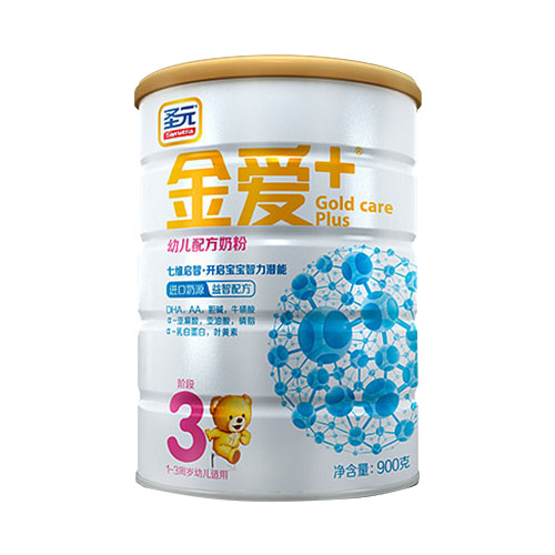 圣元金愛+幼兒配方奶粉3段