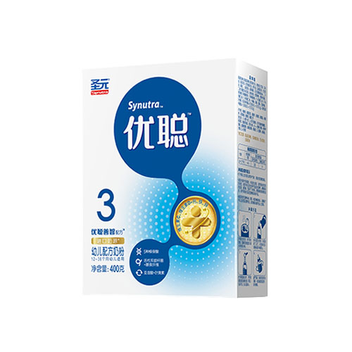 圣元優聰幼兒配方奶粉3段盒裝