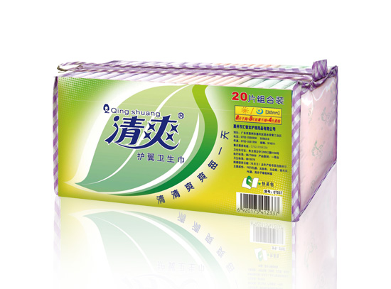 清爽水晶系列—20片組合裝衛生巾