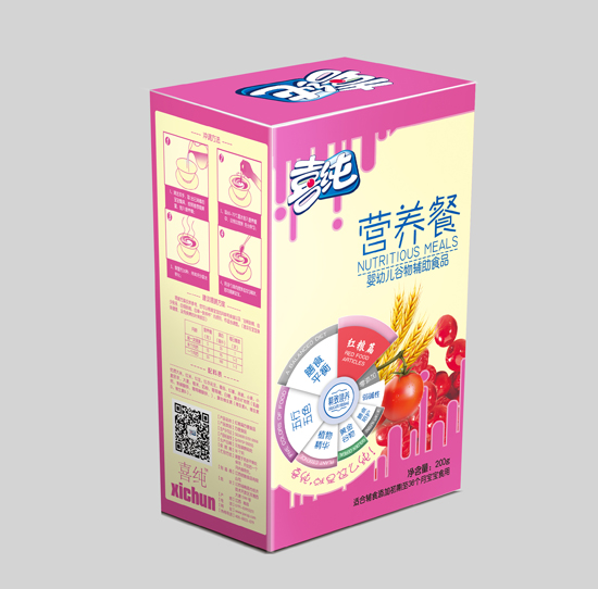 喜純盒裝營養餐紅糧篇