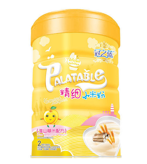 冠之藍淮山薏米精細小米粉2段